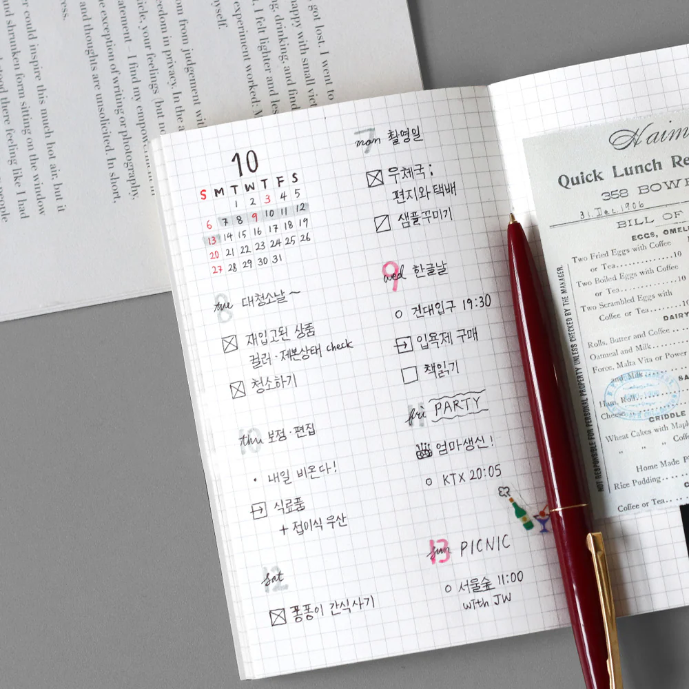 Iconic Pocket Notebook [Grid] - Image 4