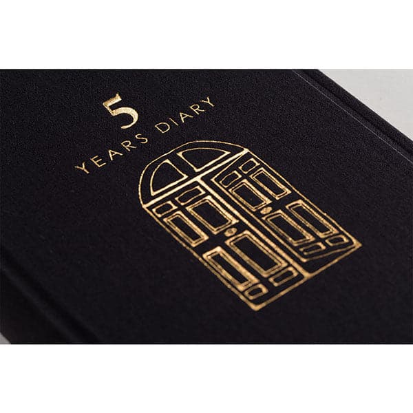 Midori 5 Year Diary - Gate Black - Image 6