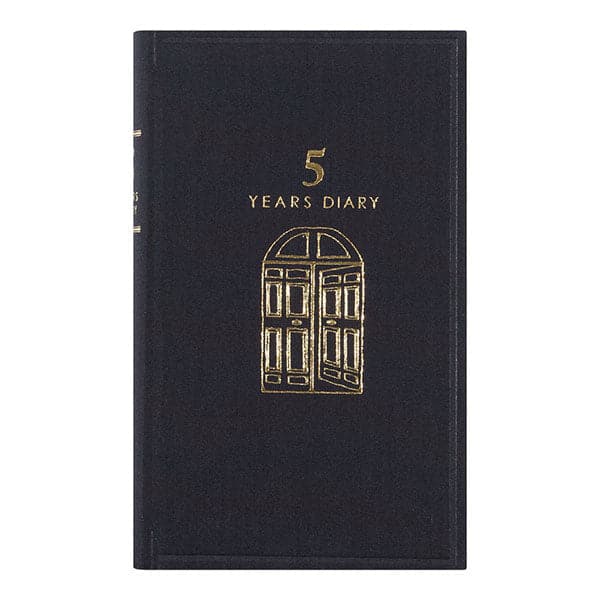 Midori 5 Year Diary - Gate Black - Image 8