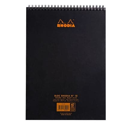 Rhodia Classic Wirebound Notepad (A4, Lined) - Image 4
