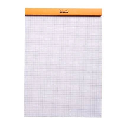 Rhodia No. 18 Head Stapled Pad (A4, Grid) - Image 5