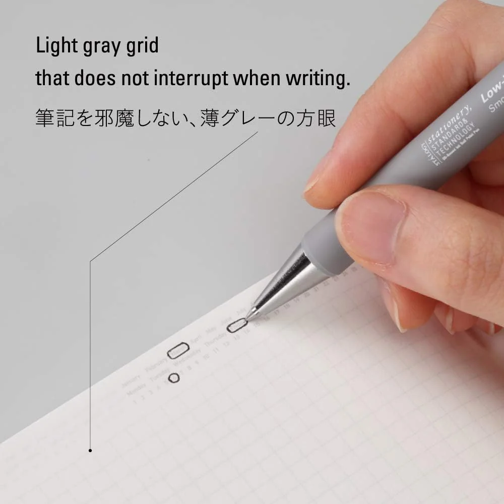 Stalogy 1/2 Year Notebook A5 (Grid Paper) - Image 5