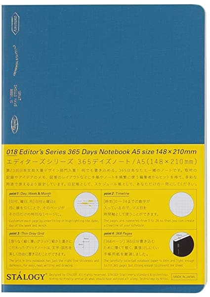 Stalogy 365 Days Notebook (A5) - Grid Paper - Image 18