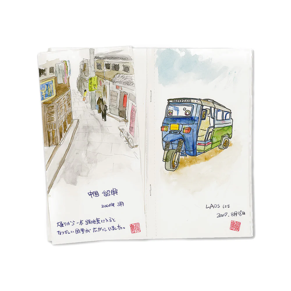 TRAVELER'S Company Notebook Refill 012 [Sketch Paper] - Image 5