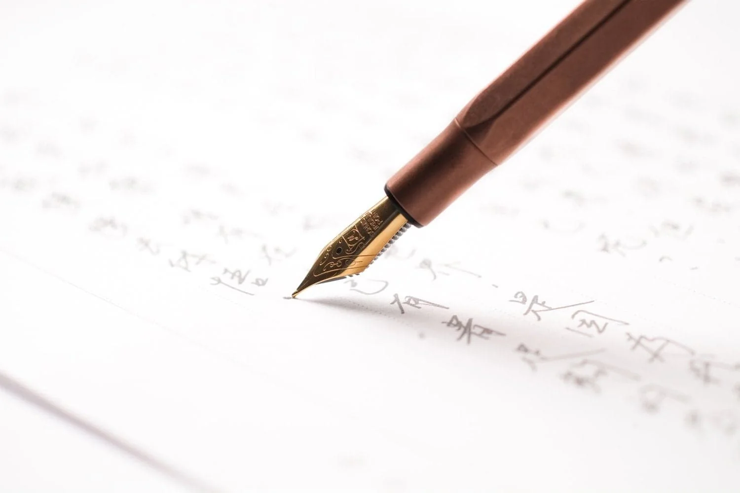 ystudio Classic Revolve Desk Fountain Pen - Image 14