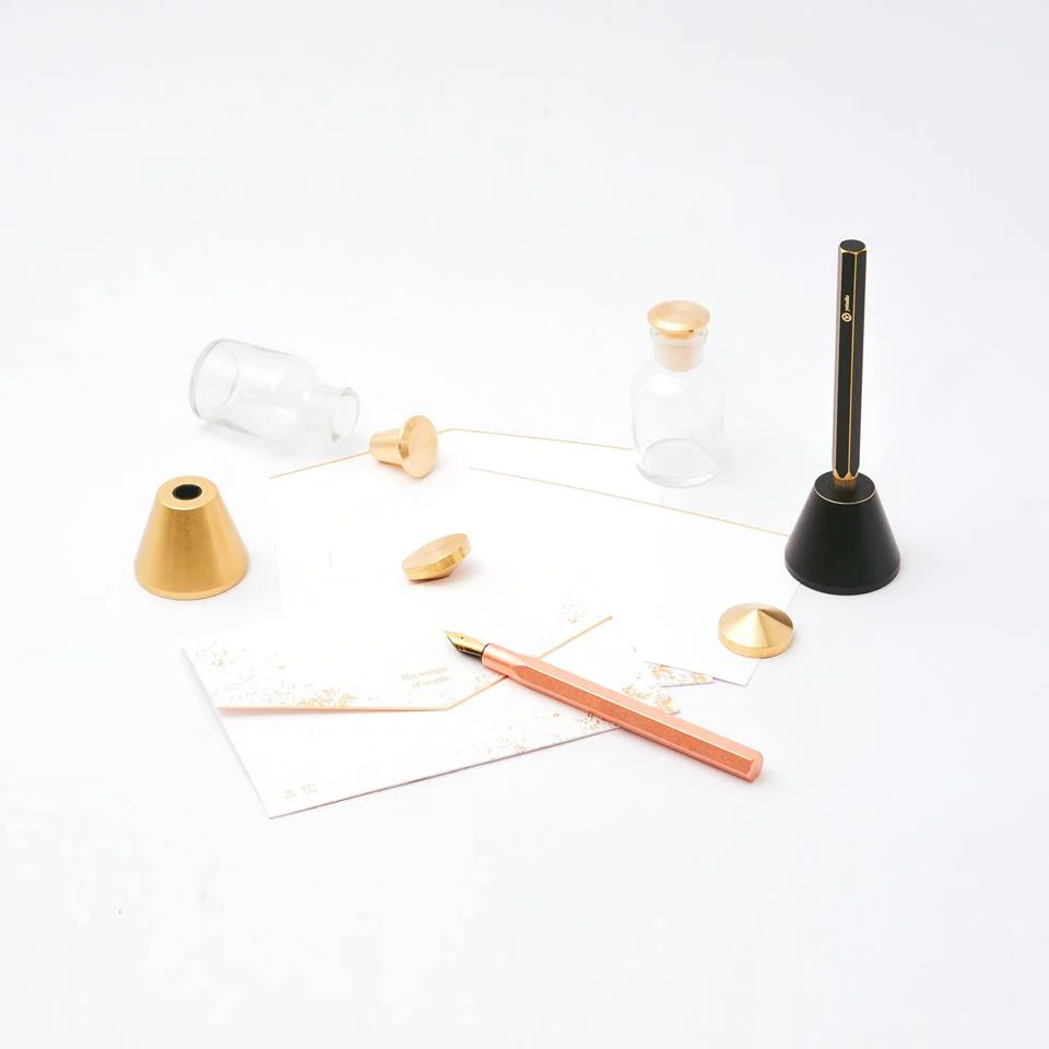 ystudio Classic Revolve Desk Fountain Pen - Image 15