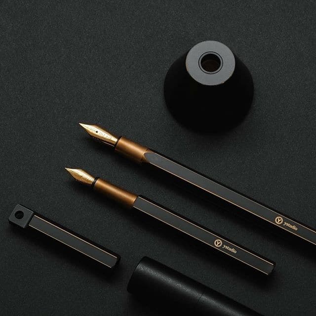 ystudio Classic Revolve Desk Fountain Pen - Image 6
