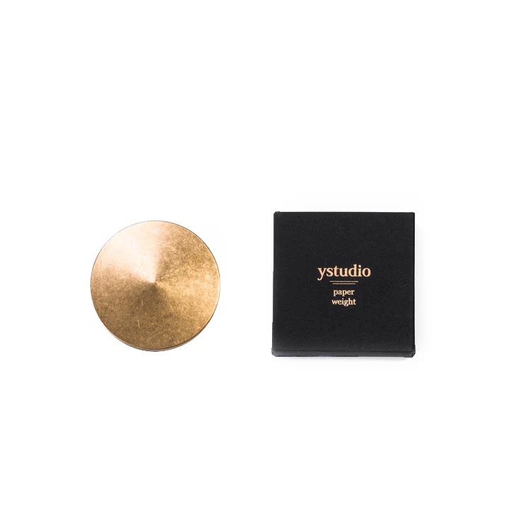 ystudio Paperweight - Brass - Image 4